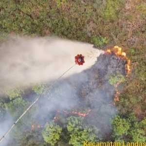 BNPB Gencarkan Operasi Water Bombing di Enam Provinsi