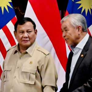 Presiden Prabowo dan Wakil PM Malaysia Bahas Penanganan Karhutla di Hambalang