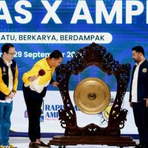 Wakili Bahlil Tutup Munas AMPI, Dito Cerita Pernah Diminta Mundur dari Caketum