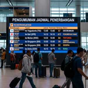 Cara Cek Penerbangan dari Bandara Soetta Secara Online