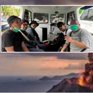 Tim SAR Masih Cari Lima Jurnalis Hilang Kontak di Sekitar Perairan Gunung Anak Krakatau