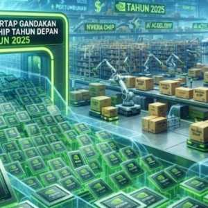 Nvidia Bersiap Gandakan Penjualan Chip Tahun Depan