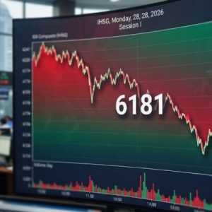 IHSG Sesi I Tertekan, Sektor Teknologi Anjlok