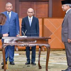 Menkeu Suahasil Lantik 14 Pejabat Kemenkeu, DJP hingga Bea Cukai Dapat Pesan Khusus