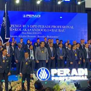 Lantik 120 Pengurus Peradi Profesional, Haris Arthur: Advokat Harus Dekat dengan Masyarakat