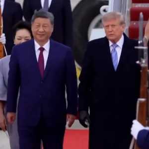 Donald Trump Gelar Karpet Merah Sambut Xi Jinping