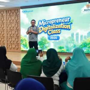 Baznas-BCA Syariah Latih Mustahik Micropreneur Digital Berbasis AI