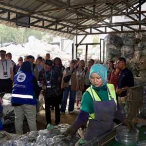 13 Negara Pelajari Model Daur Ulang Sampah di Serpong