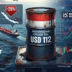 Imbas Konflik Global, Rata-Rata Harga Minyak Indonesia Sepanjang September Sentuh 112 Dolar AS
