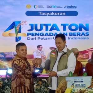 Capaian 4 Juta Ton Serapan Beras Bulog Jadi Kado Dua Tahun Prabowo