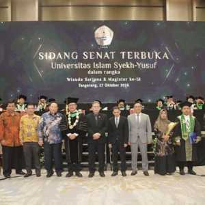 Terinspirasi Syekh Yusuf, Lulusan UNIS Harus Bawa Kemajuan Bangsa