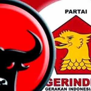Elektabilitas Gerindra dan PDIP Beda Tipis Jelang Pemilu 2029