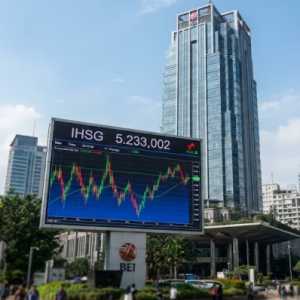 Trading Halt Tak Redam Tekanan, IHSG Sesi I Ambles 10,76 Persen