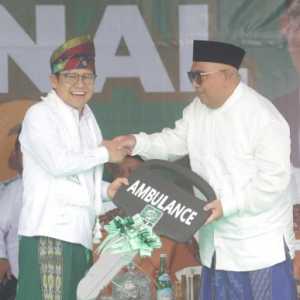 PKB Beri Bantuan Mobil Ambulans dan Dana Pesantren di Apel HSN 2026