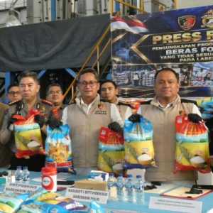 Polri Bongkar Tempat Produksi 525 Ton Beras Fortifikasi Tak Sesuai Label di Sumut