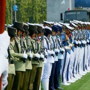 Ribuan Prajurit Dikerahkan Dalam HUT ke-81 TNI di Cilangkap