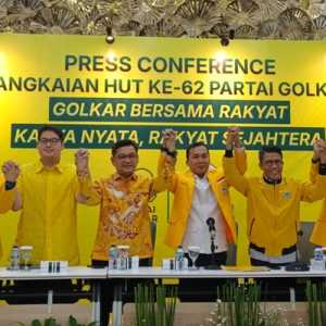 HUT ke-62 Golkar Digelar Sebulan, Ada Sembako Gratis hingga Pesta UMKM