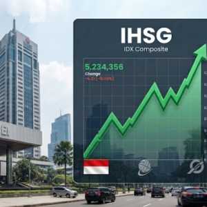 Tekanan Jual Berlanjut, IHSG Terpangkas di Sesi I