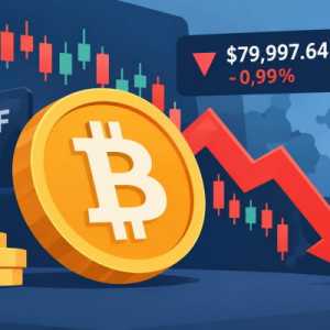 Harga Bitcoin Turun di Bawah 80.000 Dolar AS