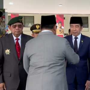 SBY dan Jokowi Kompak Hadir di Upacara HUT Ke-81 TNI