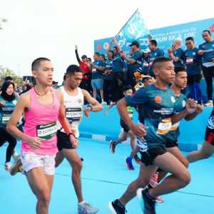 Pangandaran Run 2026 Rajut Kebersamaan TNI dan Rakyat