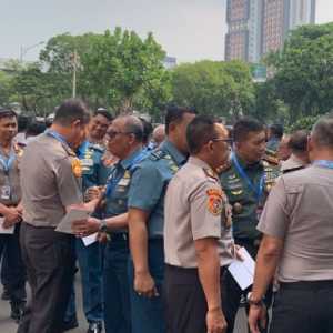 Prabowo Kumpulkan 800 Perwira Tinggi TNI-Polri di Istana