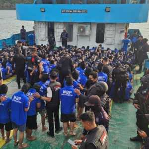 3.474 Napi Pindah ke Nusakambangan, 115 dari Rutan Depok