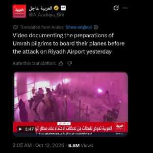 Bandara Riyadh Kembali Diserang, Video Persiapan Jamaah Umrah Jadi Sorotan