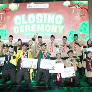 Aktivitas para peserta Perkemahan Pramuka Santri Nusantara (PPSN) VI Tahun 2026 (Foto: Kemenag)