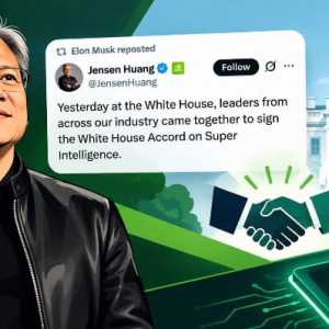 Bos Nvidia Dukung Kesepakatan Gedung Putih soal Super Intelligence