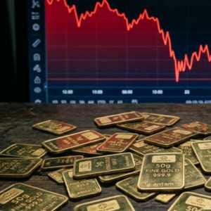 Harga Emas Antam Ambruk, Termurah Dijual Rp1,33 Juta