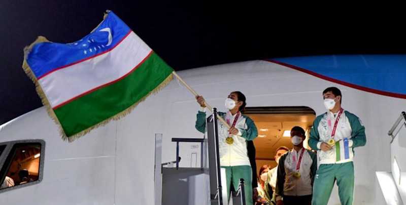 Atlet Uzbekistan berhasil membawa pulang total 19 medali dari Paralimpiade Tokyo 2020/Repro