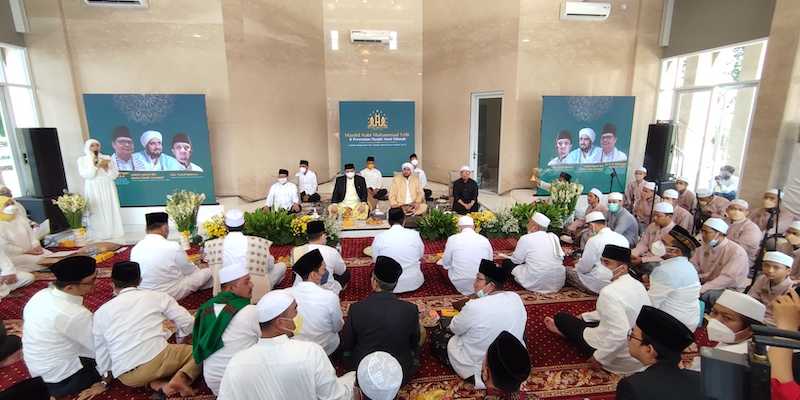 Ketua Umum Partai Golkar Airlangga Hartarto saat menghadiri acara Maulid Nabi Muhammad SAW/RMOL