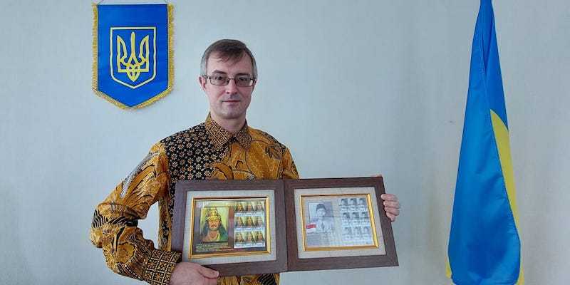 Duta Besar Ukraina Vasyl Hamianin/RMOL