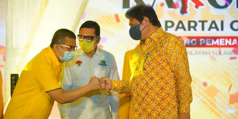 Ketua Umum Partai Golkar, Airlangga Hartarto menargetkan kemenangan mutlak di Indonesia timur/Ist