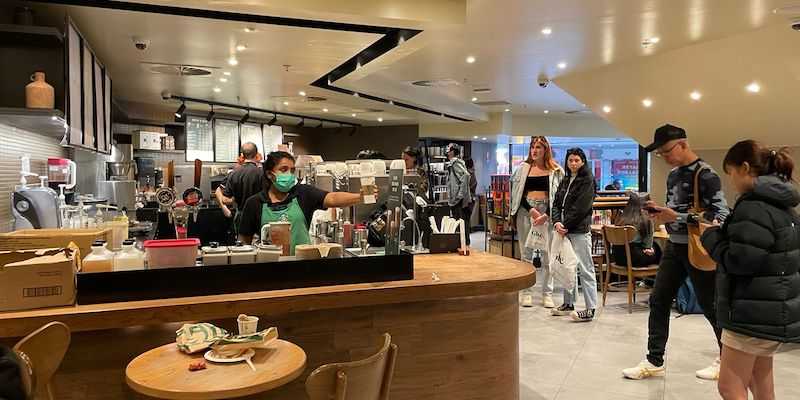 Kondisi Starbucks di Melbourne/Ist