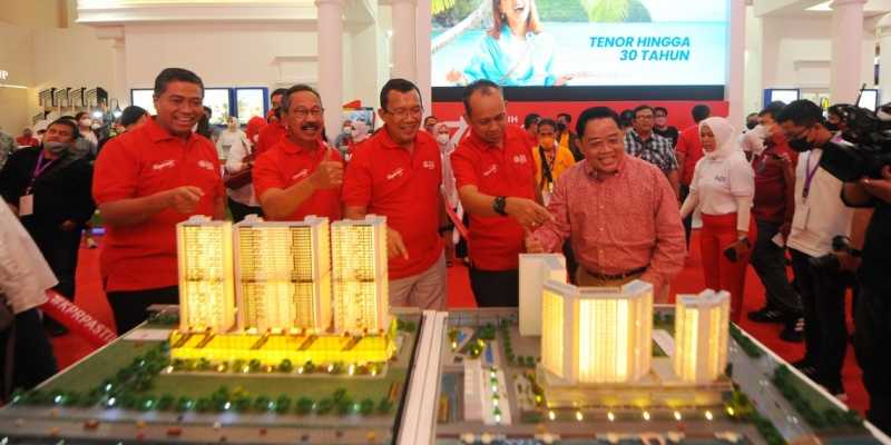 Bank BTN (Persero) menghadirkan KPR berbunga murah dalam Indonesia Properti Expo 2022/Ist
