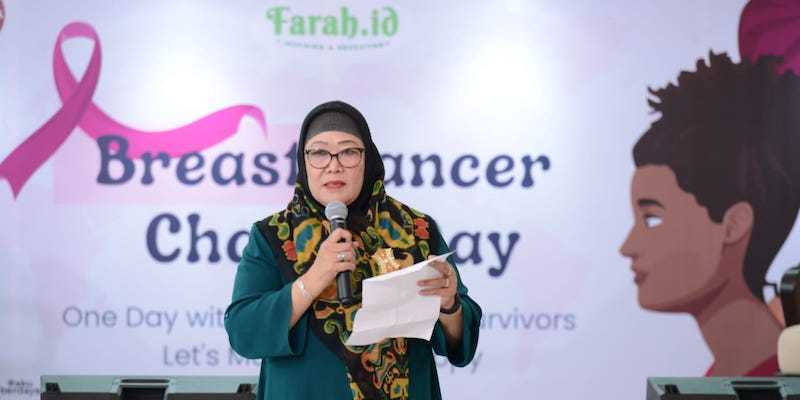 Ketua Umum Ikatan Keluarga Wartawan Indonesia (IKWI) Indah Kirana Atal Depari