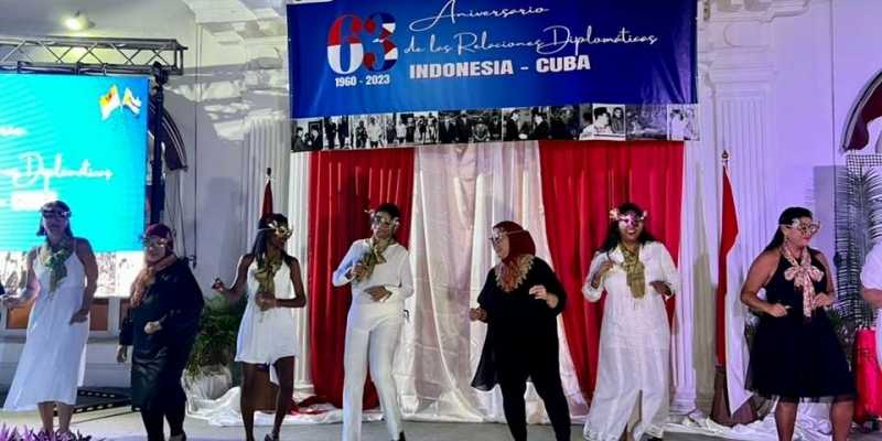 Perayaan 63 tahun hubungan diplomatik Indonesia dan Kuba di Havana pada 17 Februari 2023/Ist