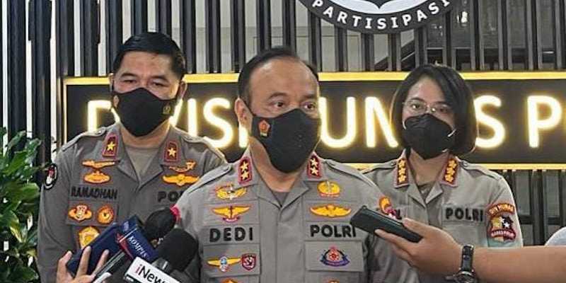 Kepala Divisi Humas Polri, Irjen Dedi Prasetyo kepada wartawan, Senin (20/2)/RMOL