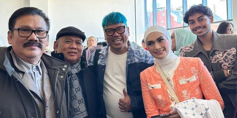 Wartawan senior, Ilham Bintang turut menghadiri gelaran New York Fashion Week/Ist