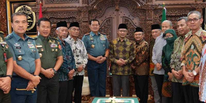 Rombongan Panglima TNI berfoto bersama PP Muhammadiyah/Ist