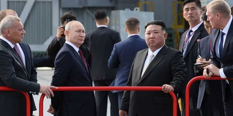 Putin dan Kim memeriksa landasan peluncuran selama pertemuan mereka di fasilitas terpencil di Vostochny/Net 