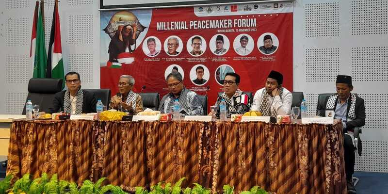 Para pembicara Talkshow Millenial Peacemaker Forum/RMOL