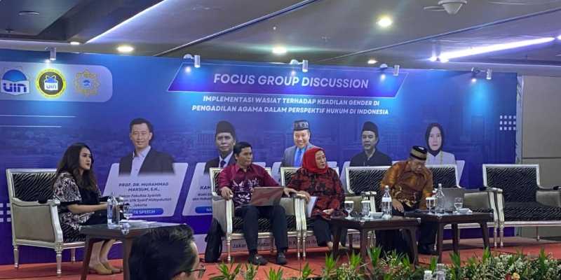 Focus Group Discussion Fakultas Syariah dan Hukum UIN Jakarta/Ist