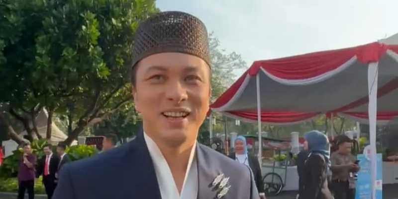 Nicholas Saputra. (Foto: RMOL/Hani Fatunnisa)