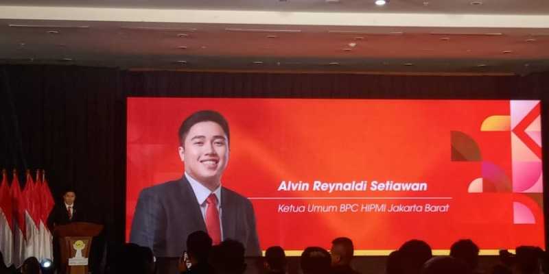 Ketua Umum BPC HIPMI Jakarta Barat, Alvin Reynaldi Setiawan. (Foto: RMOL)