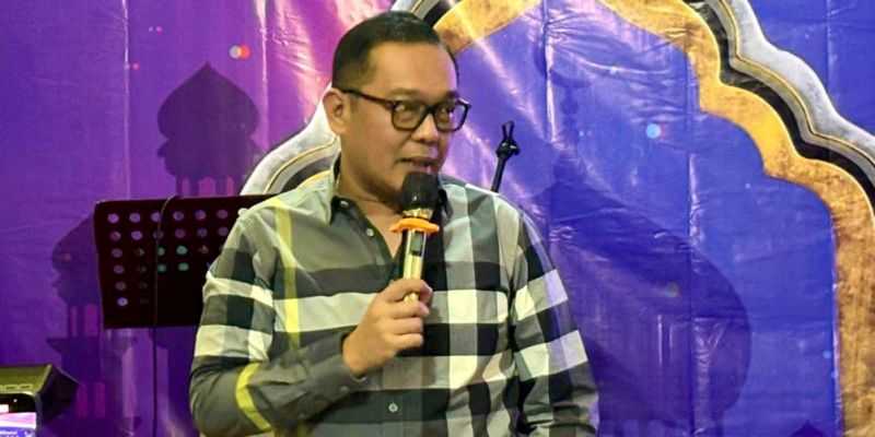 Wamen Investasi dan Hilirisasi Todotua Pasaribu dalam acara Buka Bersama Kopi Politik, Pakubuwono, Jakarta Selatan. (Foto: RMOL/Alifia Dwi)