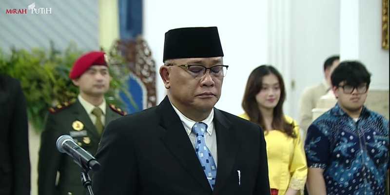 Menteri Lingkungan Hidup, Jumhur Hidayat. (Foto: Tangkapan layar)