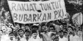 Tuntutan pembubaran Partai Komunis Indonesia./Repro